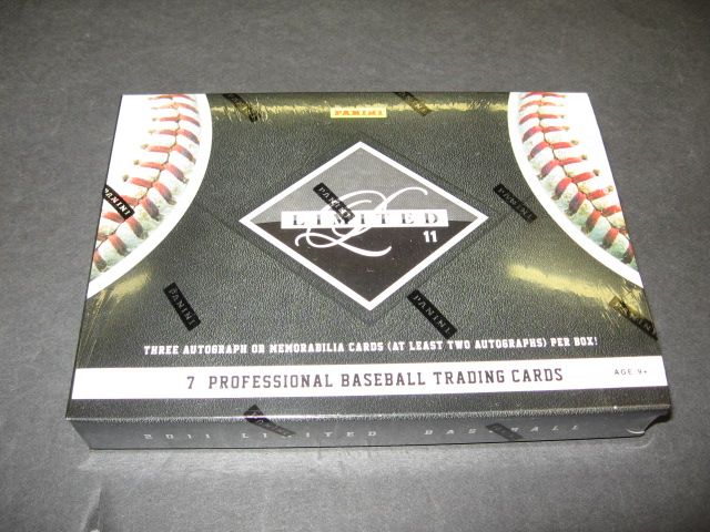 2011 Panini Limited Baseball Box (Hobby)