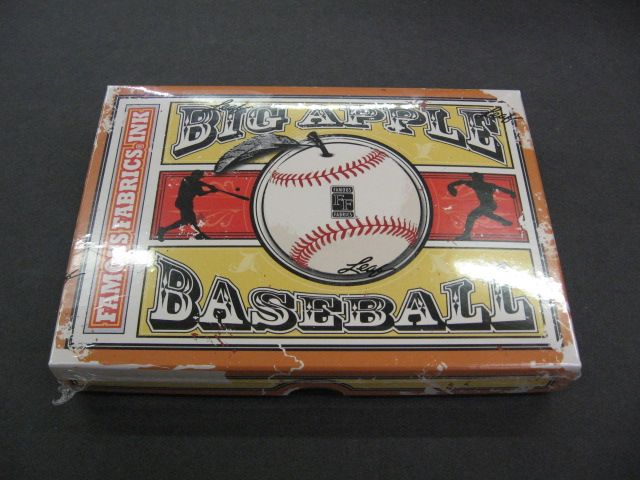 2014 Leaf Famous Fabrics Big Apple Baseball Box (Hobby)