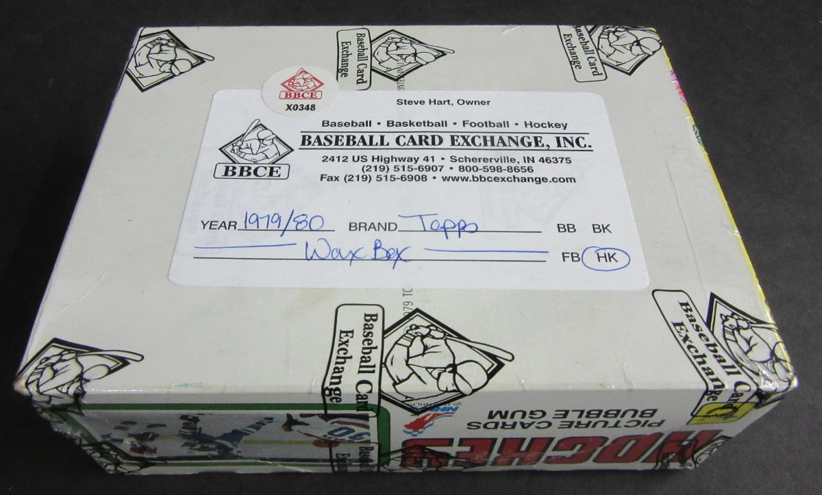 1979/80 Topps Hockey Unopened Wax Box (BBCE)