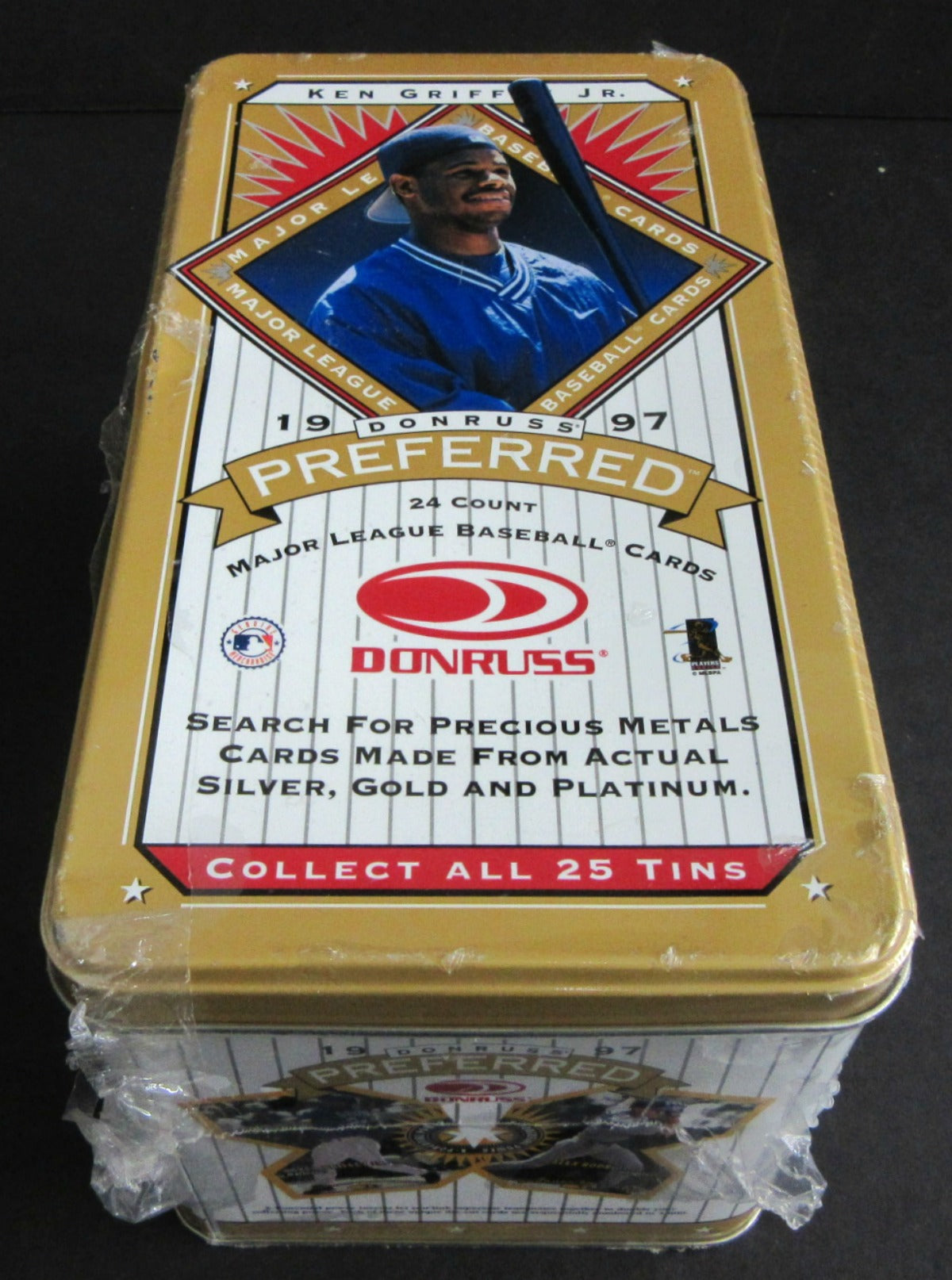 1997 Donruss Preferred Baseball Box (Tin) (read)