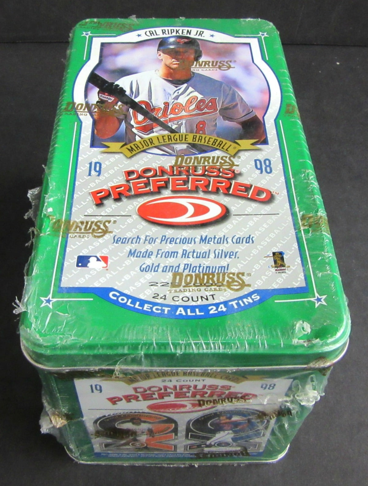 1998 Donruss Preferred Baseball Box (Tin) (read)
