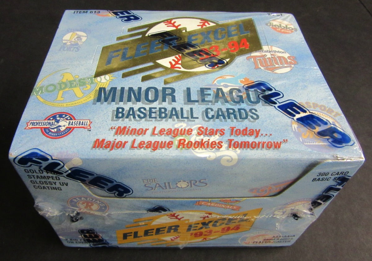 1993/94 Fleer Excel Baseball Jumbo Box (20/)