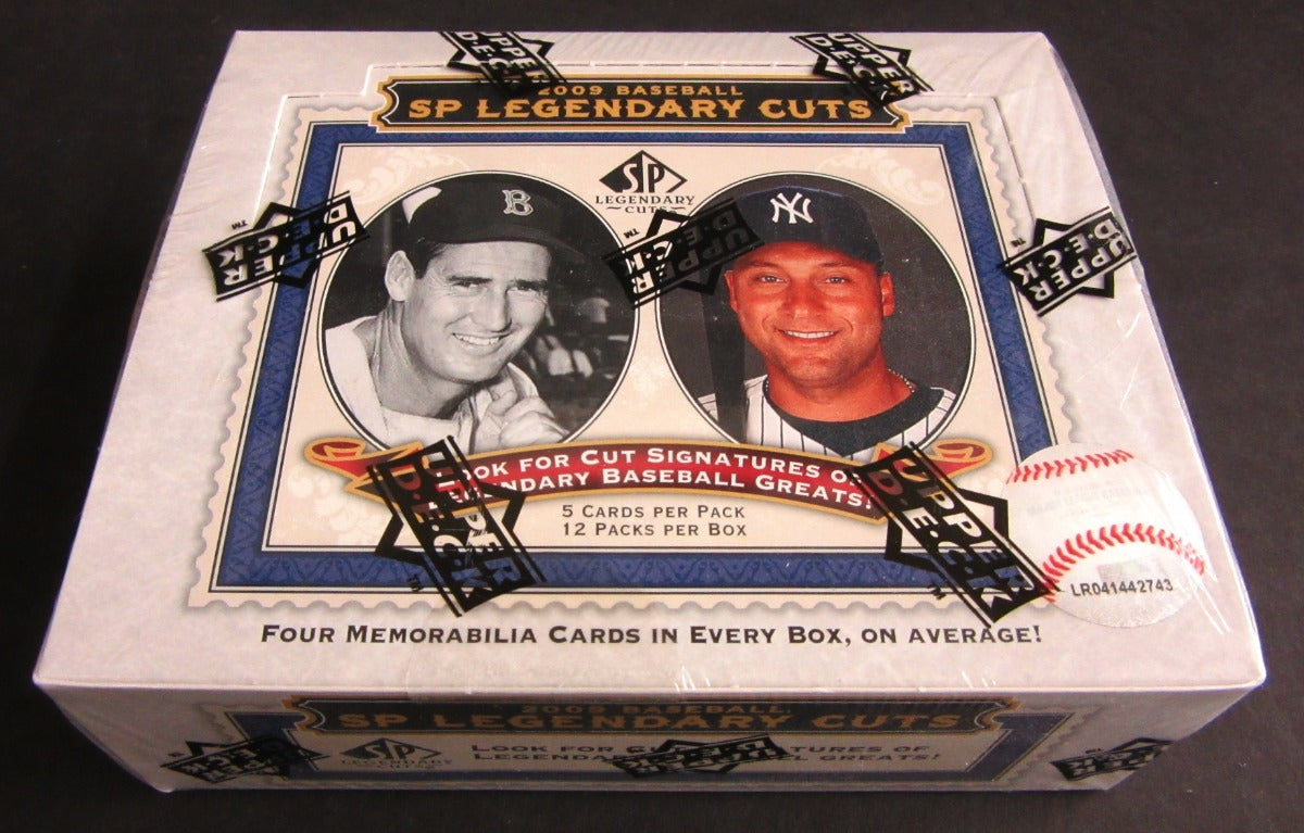 2009 Upper Deck SP Legendary Cuts Baseball Box (Hobby)