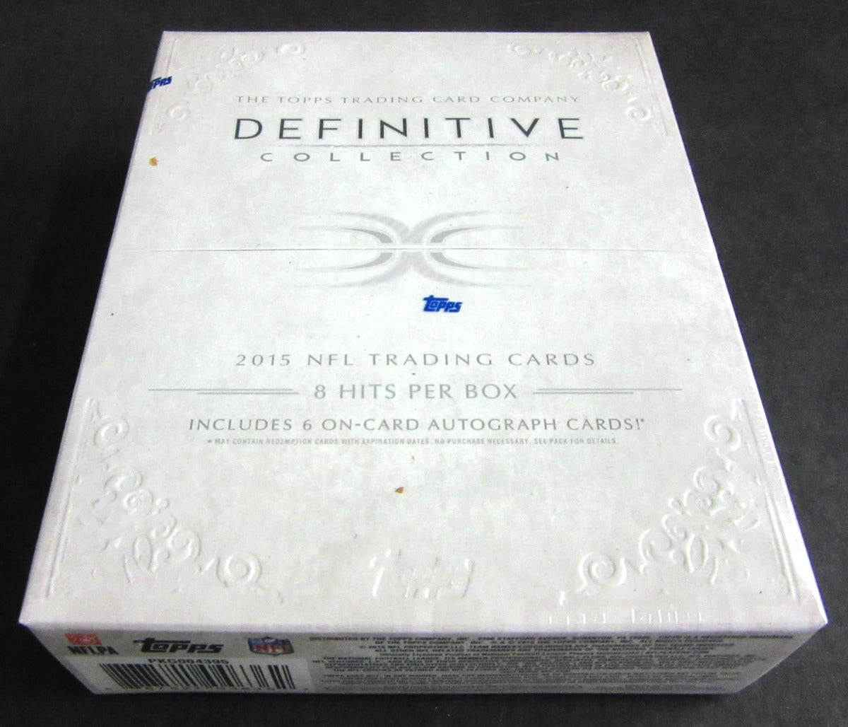 2015 Topps Definitive Collection Football Box (Hobby)