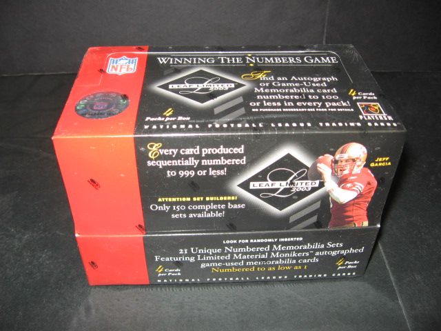 2003 Leaf Limited Football Box (Hobby)