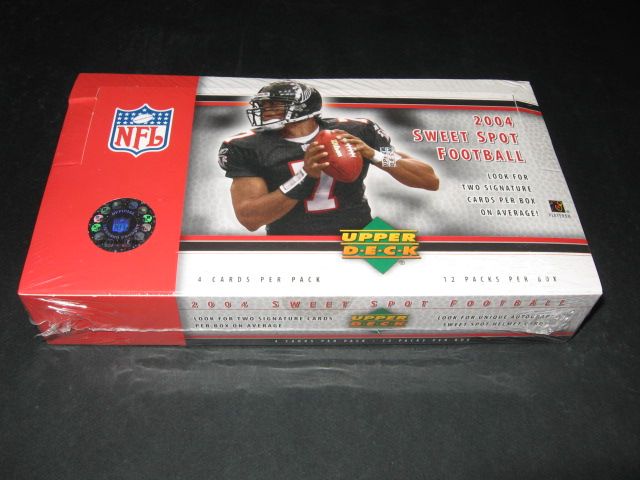 2004 Upper Deck Sweet Spot Football Box (Hobby)