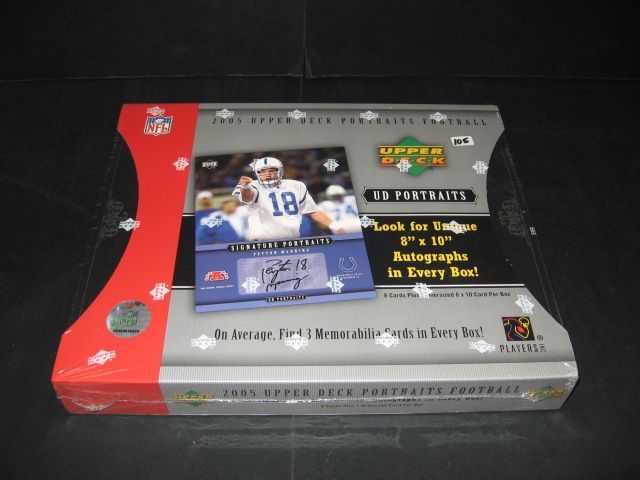 2005 Upper Deck Portraits Football Box (Hobby)