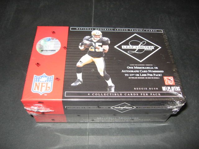 2006 Leaf Limited Football Box (Hobby)