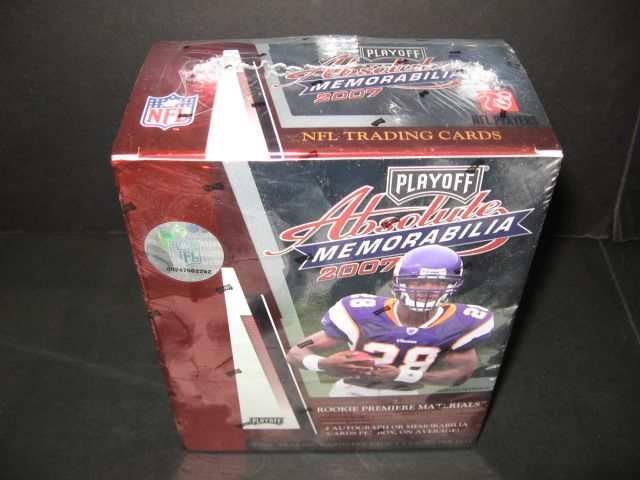 2007 Playoff Absolute Memorabilia Football Box (Hobby)