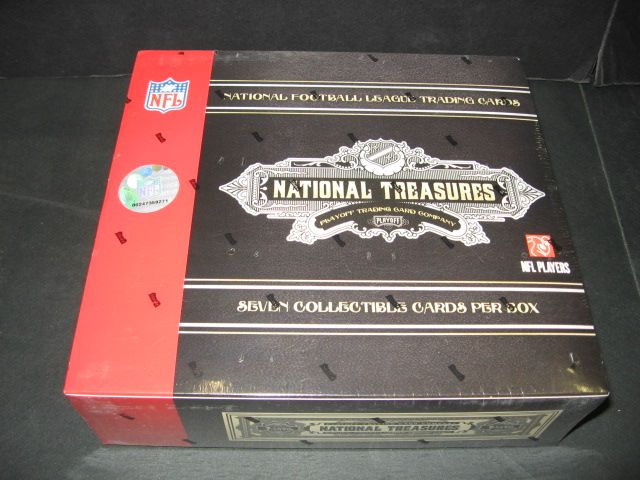 2007 Playoff National Treasures Football Box (Hobby)