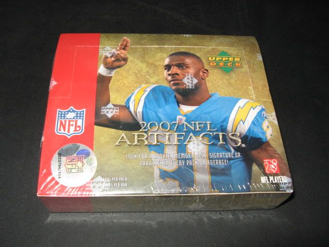 2007 Upper Deck Artifacts Football Box (Hobby)