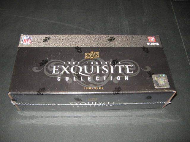 2008 Upper Deck Exquisite Football Box (Hobby)