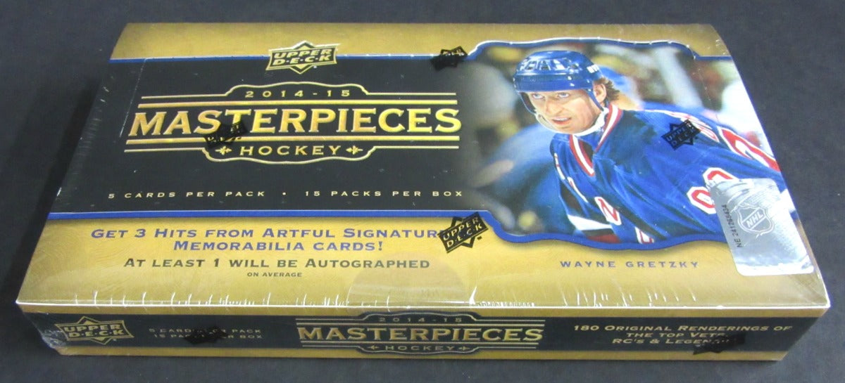 2014/15 Upper Deck Masterpieces Hockey Box (Hobby)
