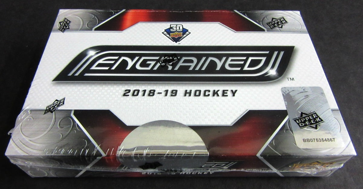 2018/19 Upper Deck Engrained Hockey Box (Hobby)