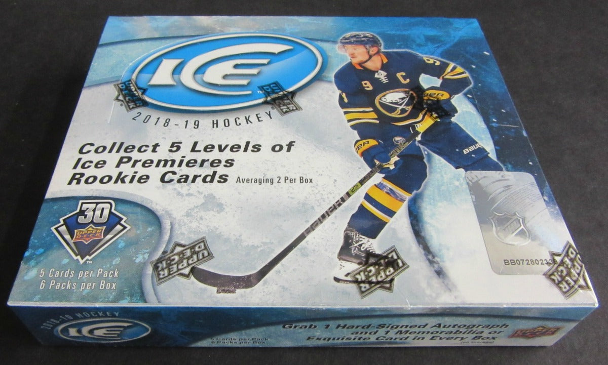 2018/19 Upper Deck Ice Hockey Box (Hobby)