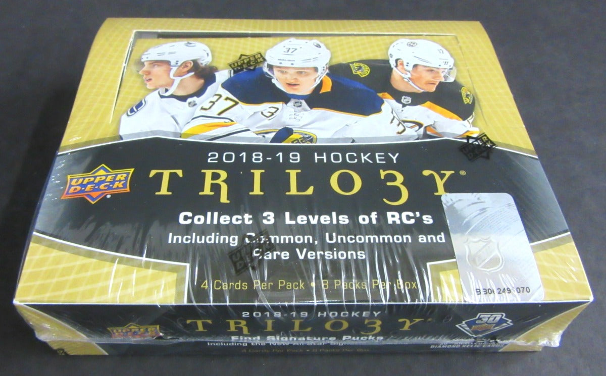 2018/19 Upper Deck Trilogy Hockey Box (Hobby)