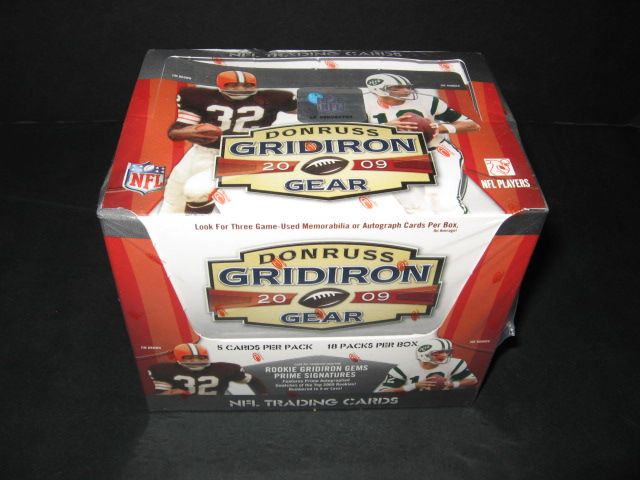 2009 Donruss Gridiron Gear Football Box (Hobby)