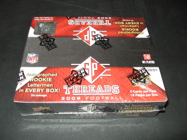 2009 Upper Deck SP Rookie Threads Football Box (Hobby)