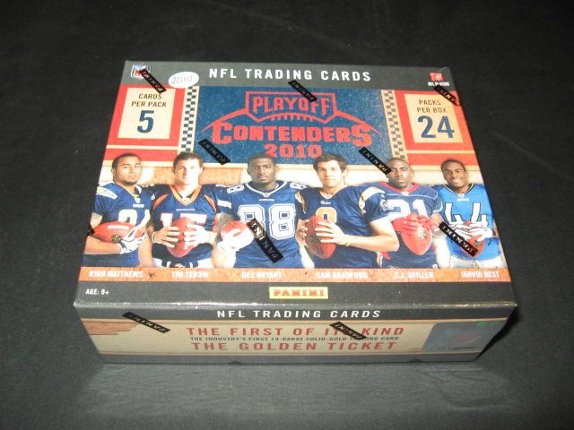 2010 Playoff Contenders Football Box (Hobby)