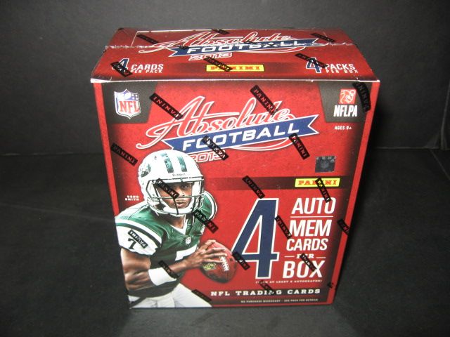 2013 Panini Absolute Football Box (Hobby)