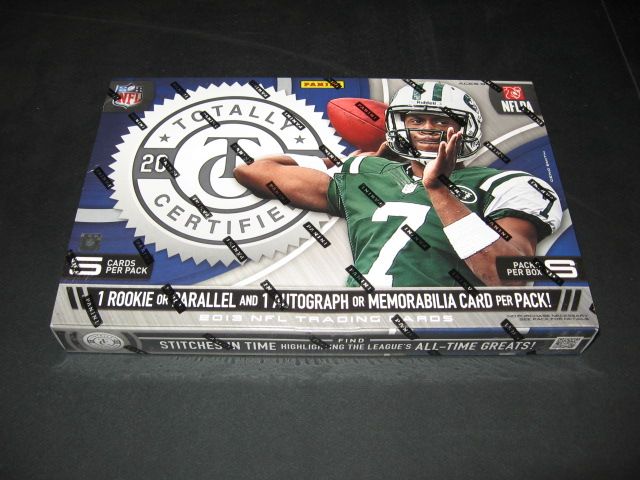 2013 Panini Totally Certified Football Box (Hobby)