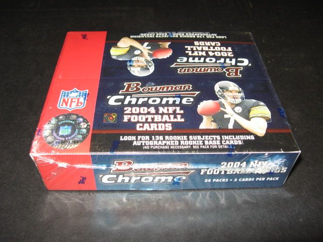 2004 Bowman Chrome Football Box (Retail)