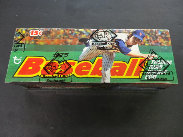 1975 Topps Baseball Unopened Mini Wax Box (FASC)