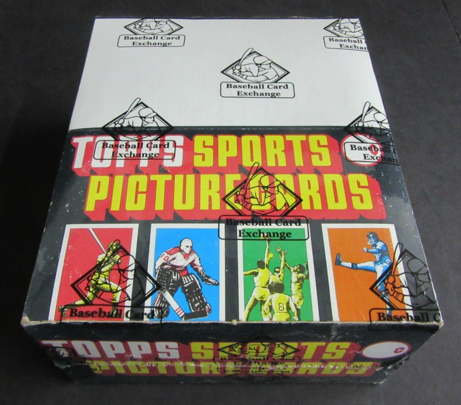 1984 Topps Baseball Unopened Rack Box (BBCE) (Non X-Out)