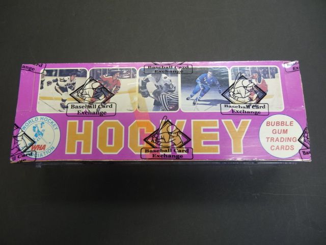 1975/76 OPC O-Pee-Chee WHA Hockey Unopened Wax Box (Authenticate)