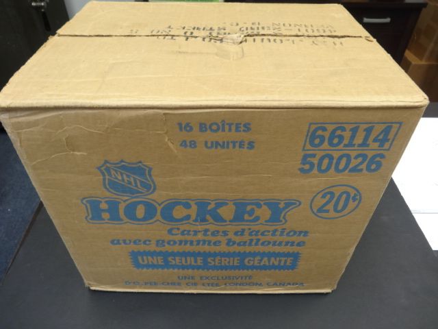 1980/81 OPC O-Pee-Chee Hockey Unopened Wax Case (16 Box) ( Sealed)