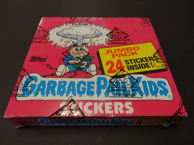 1986 Topps Garbage Pail Kids Series 5 Unopened Jumbo Cello Box