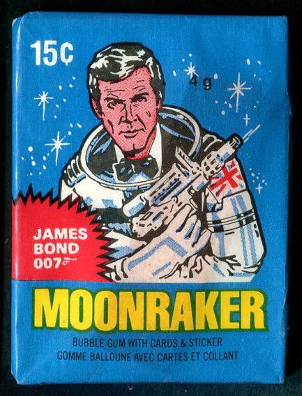 1979 OPC O-Pee-Chee James Bond 007 Moonraker Unopened Wax Pack