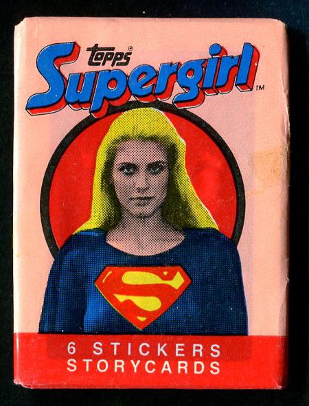 1984 Topps Supergirl Unopened Wax Pack