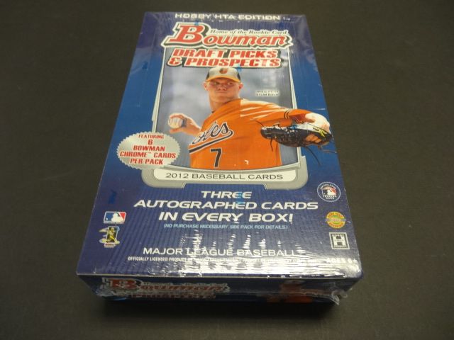 2012 Bowman Draft Picks & Prospects Baseball Jumbo Box (HTA)