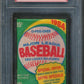 1984 OPC O-Pee-Chee Baseball Unopened Wax Pack PSA 9