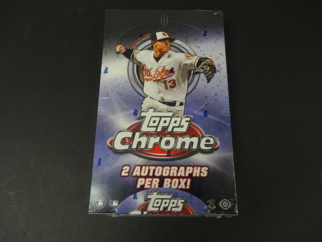 2013 Topps Chrome Baseball Box (Hobby)