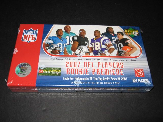 2007 Upper Deck Football Rookie Premiere Factory Set