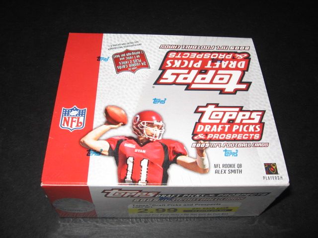 2005 Topps Draft Picks & Prospects Football Box (Retail)