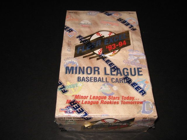 1993/94 Fleer Excel Minor League Baseball Box