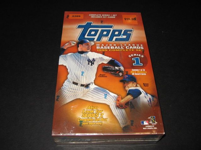 1999 Topps Baseball Complete Series 1 Box Set (Blaster)