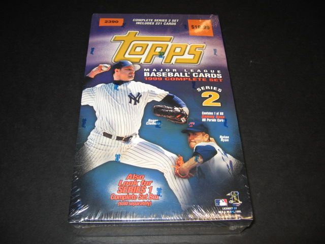 1999 Topps Baseball Complete Series 2 Box Set (Blaster)