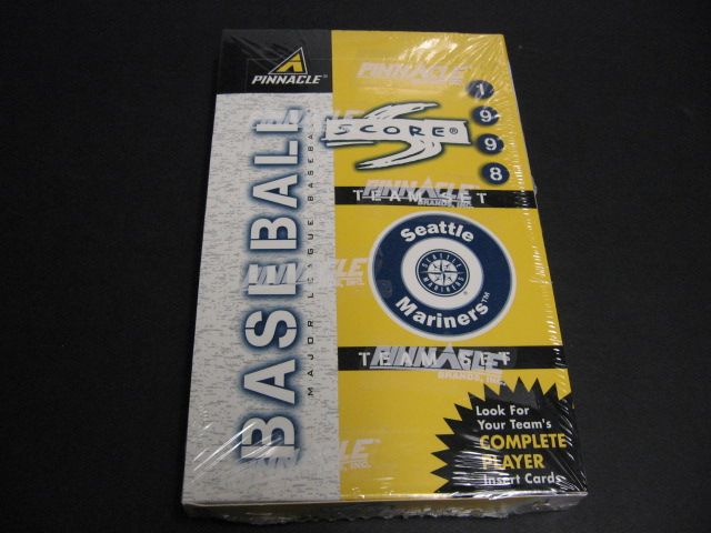 1998 Pinnacle Baseball Seattle Mariners Team Box (Hobby)