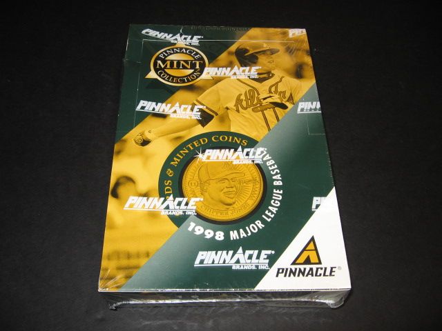 1998 Pinnacle Mint Collection Baseball Box