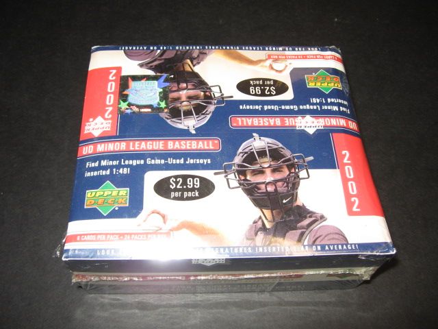 2002 Upper Deck Minor League Baseball Box (Retail)