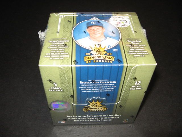 2005 Donruss Diamond Kings Baseball Box (Hobby)