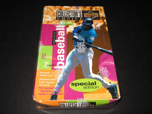 1995 Upper Deck Collector's Choice SE Baseball Box (Retail) (36/10)