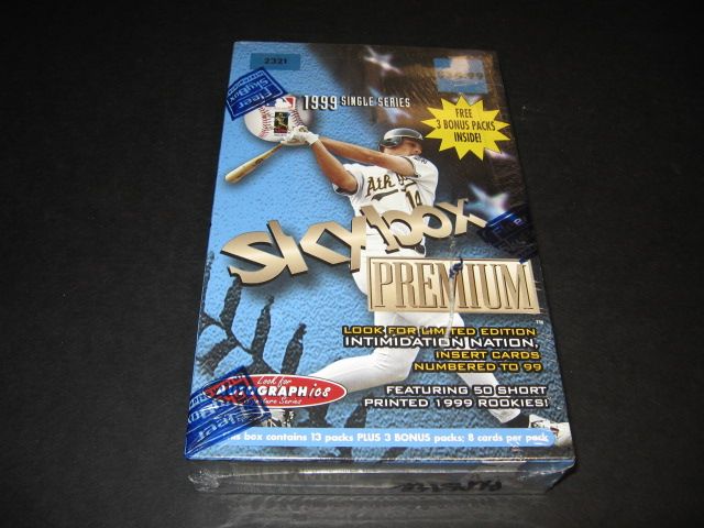 1999 Skybox Premium Baseball Blaster Box (16/8)