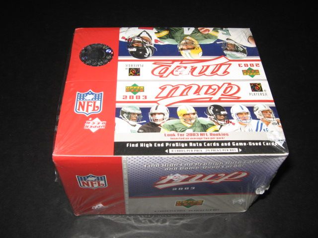 2003 Upper Deck MVP Football Box (Retail)