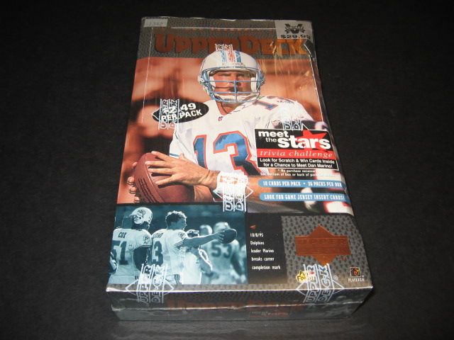 1996 Upper Deck Football Box (Retail) (36/10)