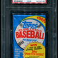 1989 Topps Baseball Unopened Wax Pack PSA 9